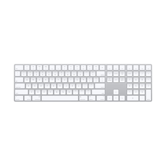 Magic Keyboard with Numeric Keypad - Greek - Silver