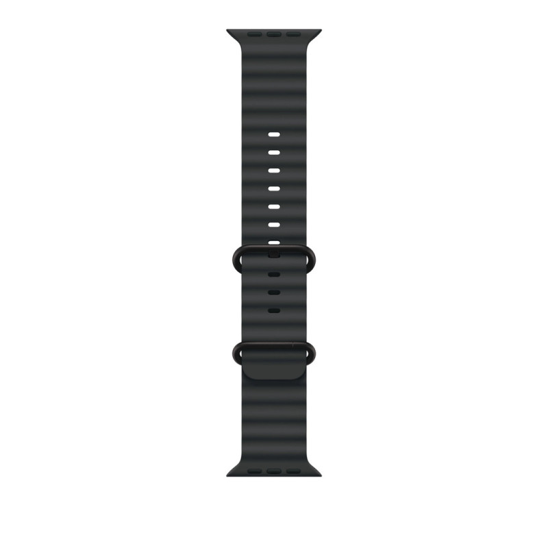 49mm Black Ocean Band - Black Titanium Finish