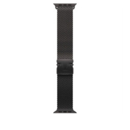 49mm Black Titanium Milanese Loop - Large
