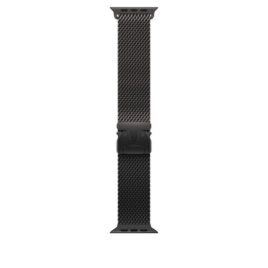 49mm Black Titanium Milanese Loop - Large