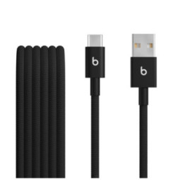 Beats USB-C to USB-C Woven Cables (1.5 m) - Bolt Black (2-Pack)