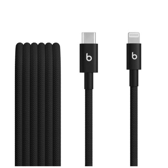 Beats USB-C to Lightning Woven Cable (1.5 m) - Bolt Black