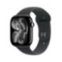 Apple Watch Series 11 GPS 42mm Jet Black Aluminium Case with Black Sport Band - S/M