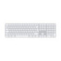 Magic Keyboard with Touch ID and Numeric Keypad for Mac models with Apple silicon - Greek - White Keys