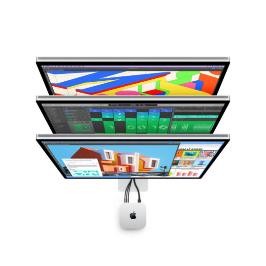 Mac mini: Apple M4 chip with 10‑core CPU and 10‑core GPU, 16GB, 256GB SSD