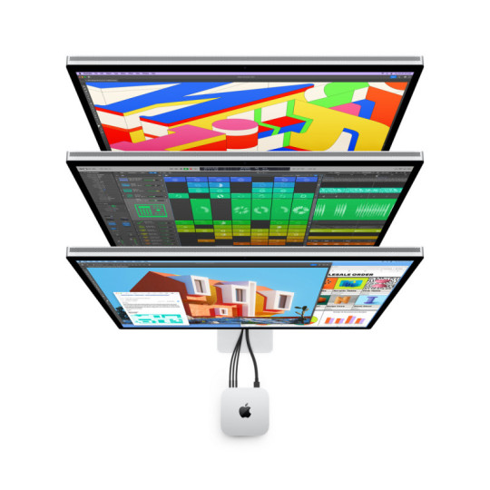 Mac mini: Apple M4 chip with 10‑core CPU and 10‑core GPU, 16GB, 256GB SSD