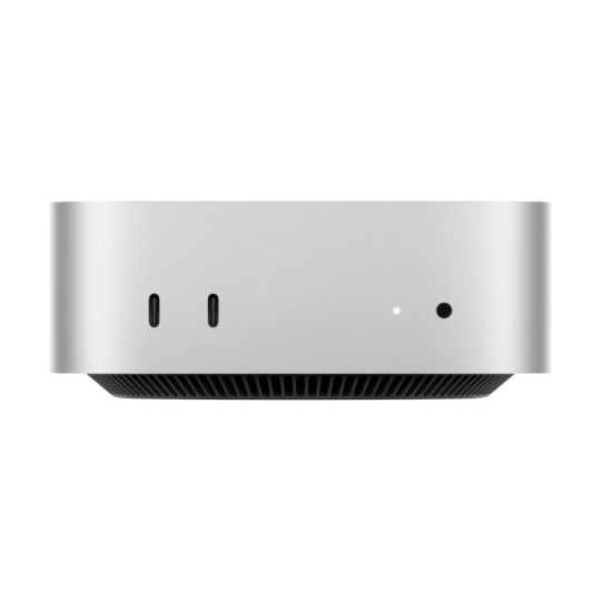 Mac mini: Apple M4 chip with 10‑core CPU and 10‑core GPU, 16GB, 512GB SSD